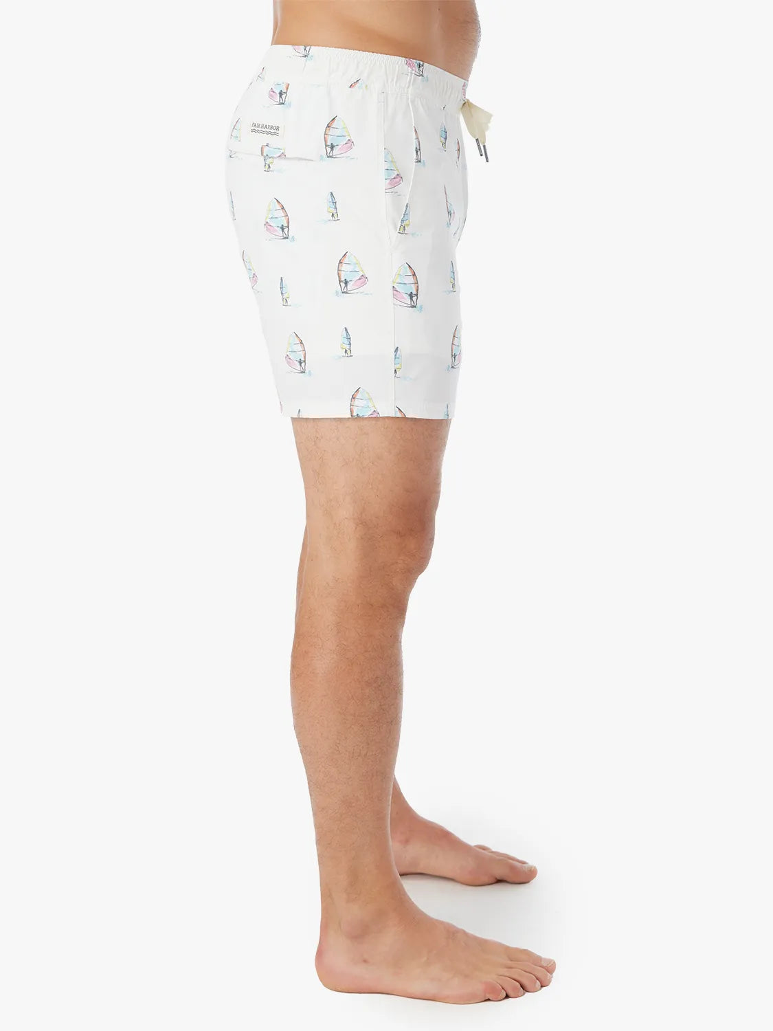 Bungalow Trunk | White Windsurfer
