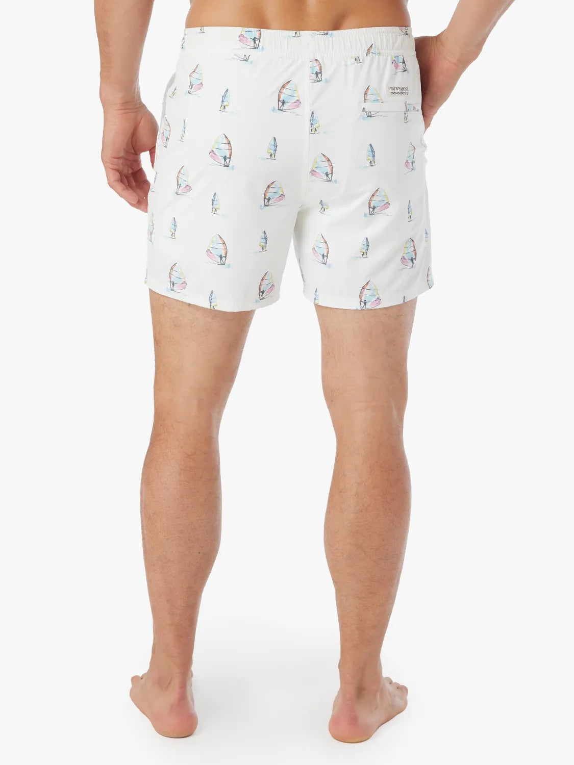 Bungalow Trunk | White Windsurfer