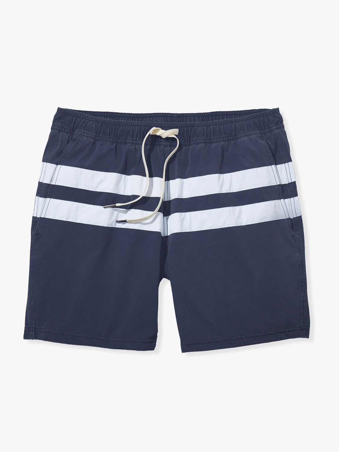 Bungalow Trunk | Navy Nautical Stripe