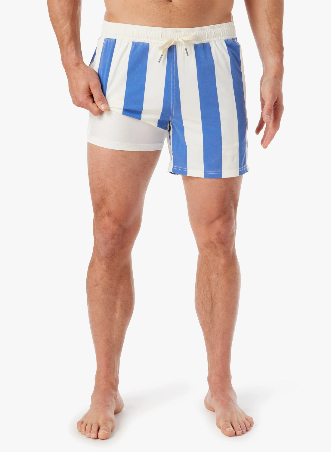 Bungalow Trunk | Cobalt Cabana Stripe