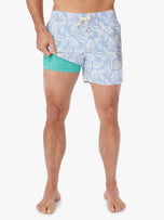 Thumbnail 3 of Bungalow Trunk | Sky Blue Leaves
