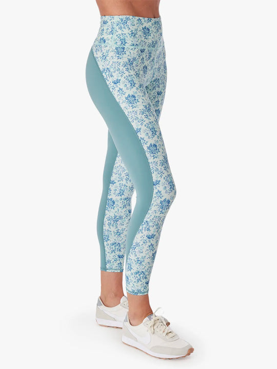 The Bayview Legging | Green Ditsy Floral