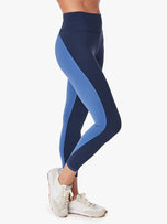 Thumbnail 4 of The Bayview Legging | Navy Colorblock