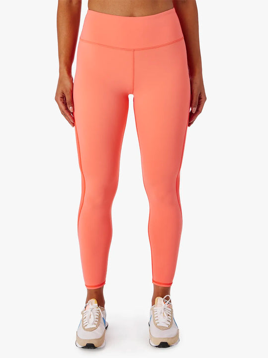 The Bayview Legging | Coral Colorblock