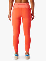 Thumbnail 3 of The Bayview Legging | Coral Colorblock