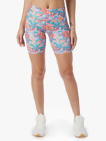 Thumbnail 2 of The Bayview Bike Short | Pink Tropical