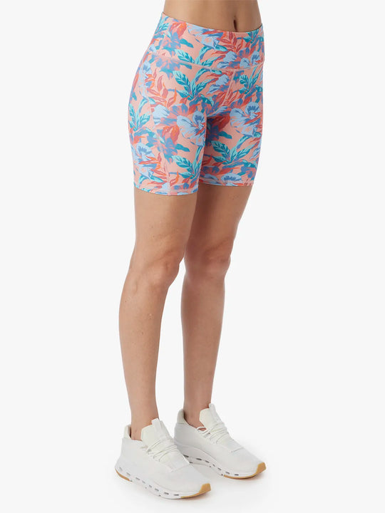 The Bayview Bike Short | Pink Tropical