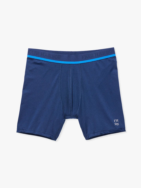 The BreezeKnit Boxer Brief | Navy