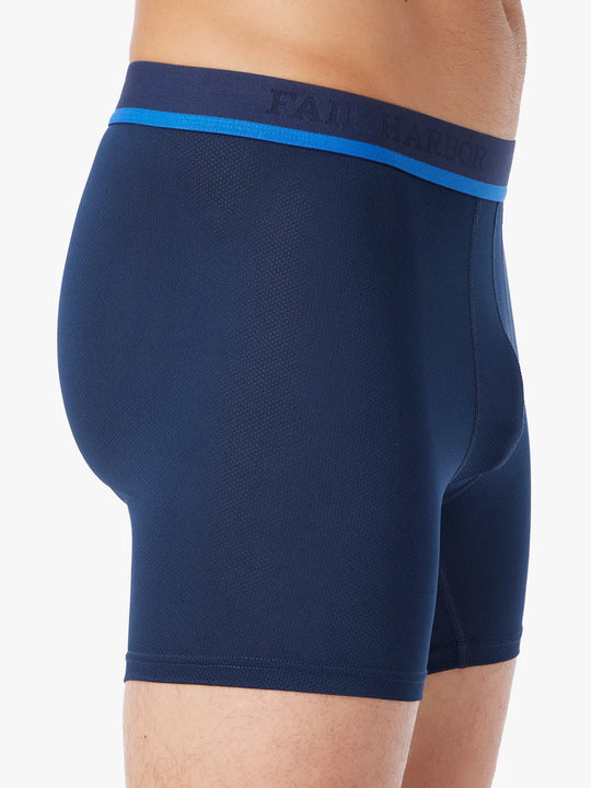 The BreezeKnit Boxer Brief | Navy
