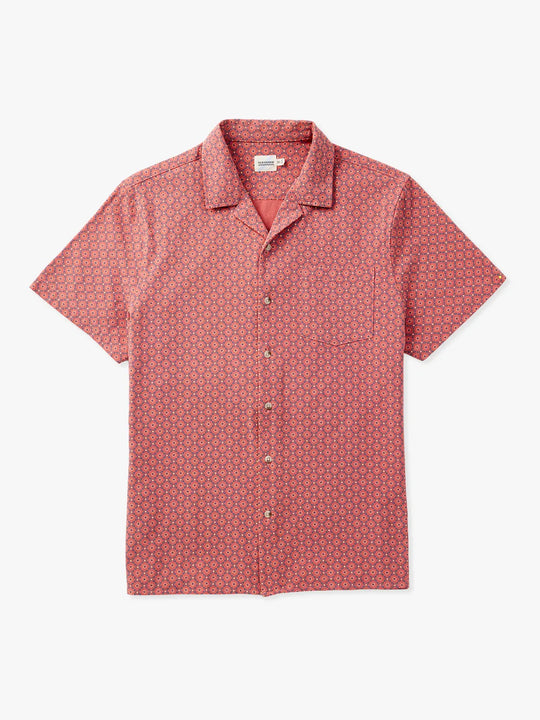 The Casablanca Camp Shirt | Red Neptune