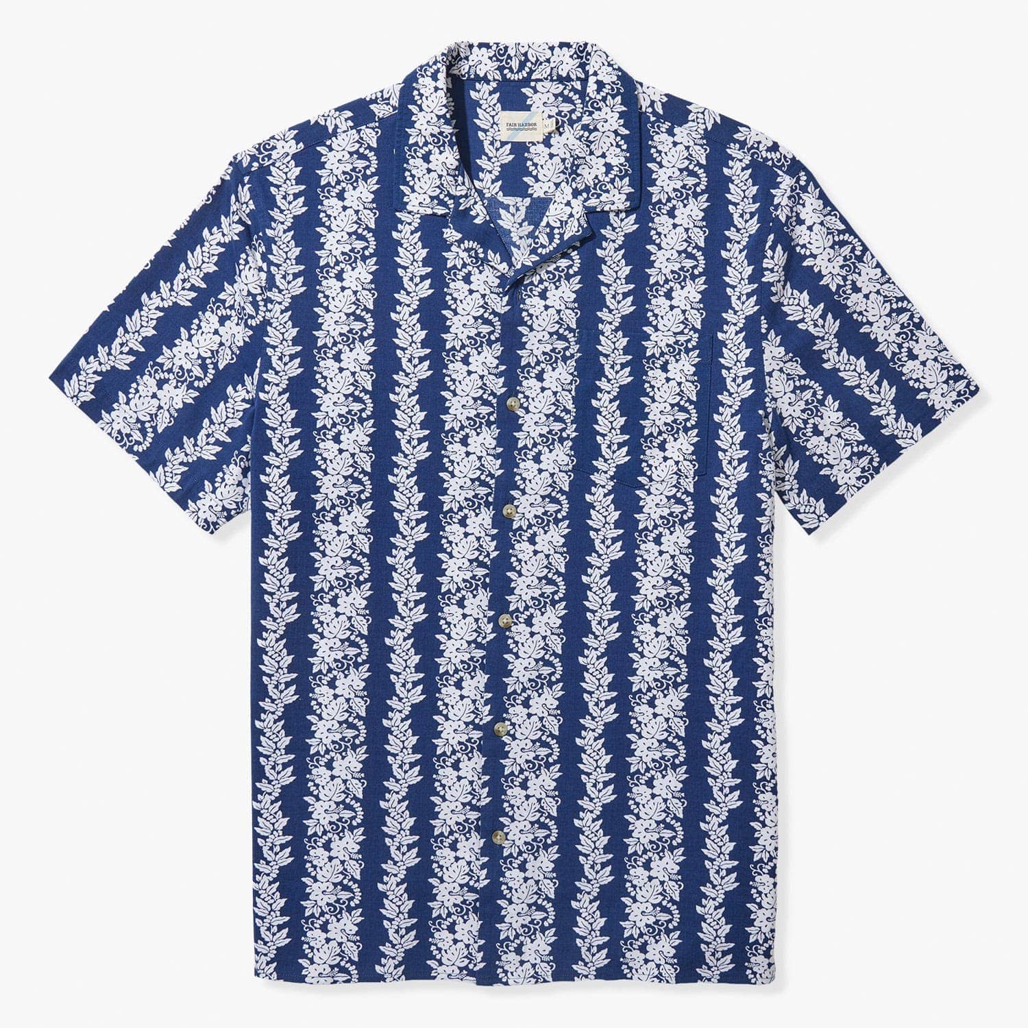 The Casablanca Camp Shirt | Blue Night – Fair Harbor