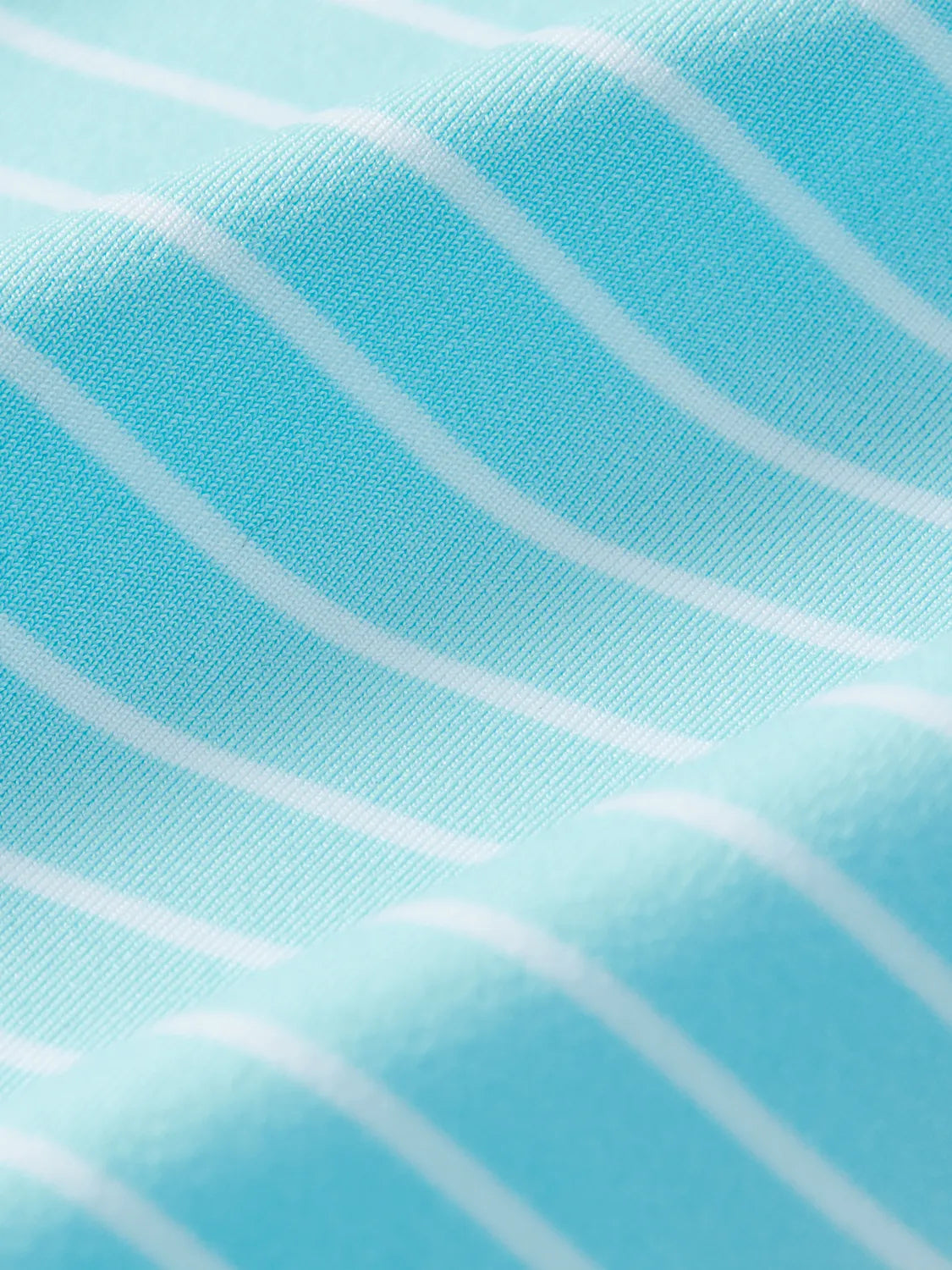 Compass Polo | Aqua Stripe