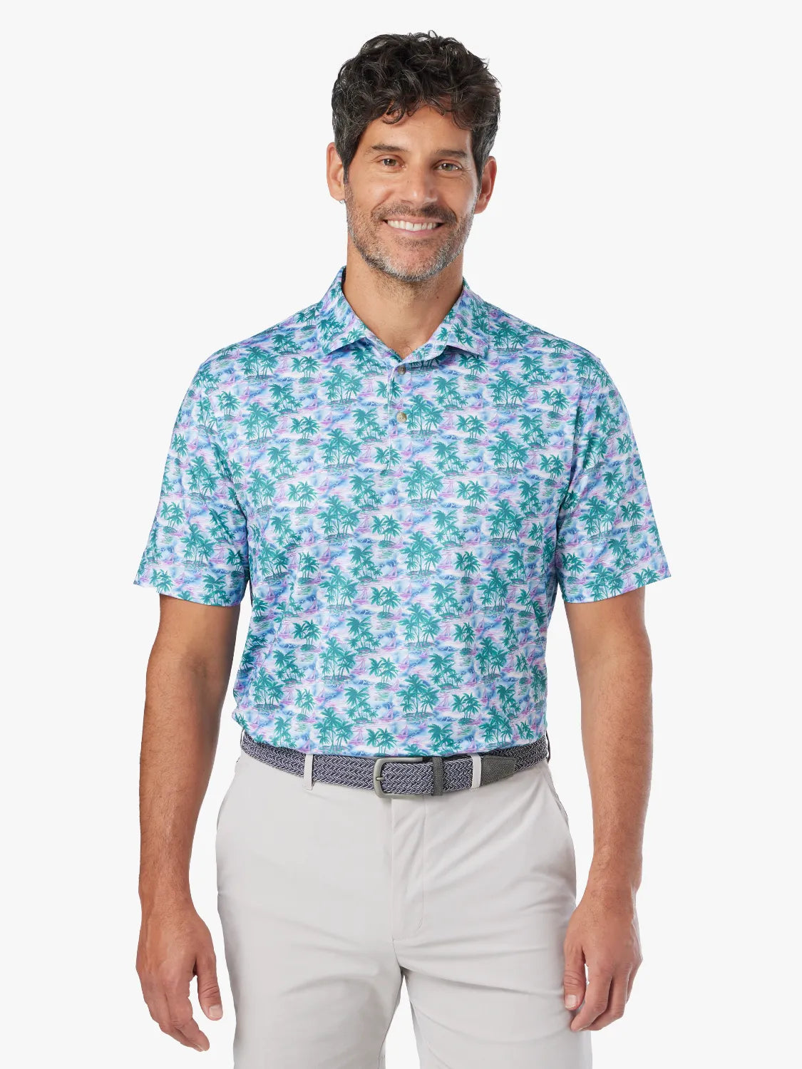 Compass Polo | Blue Paradise