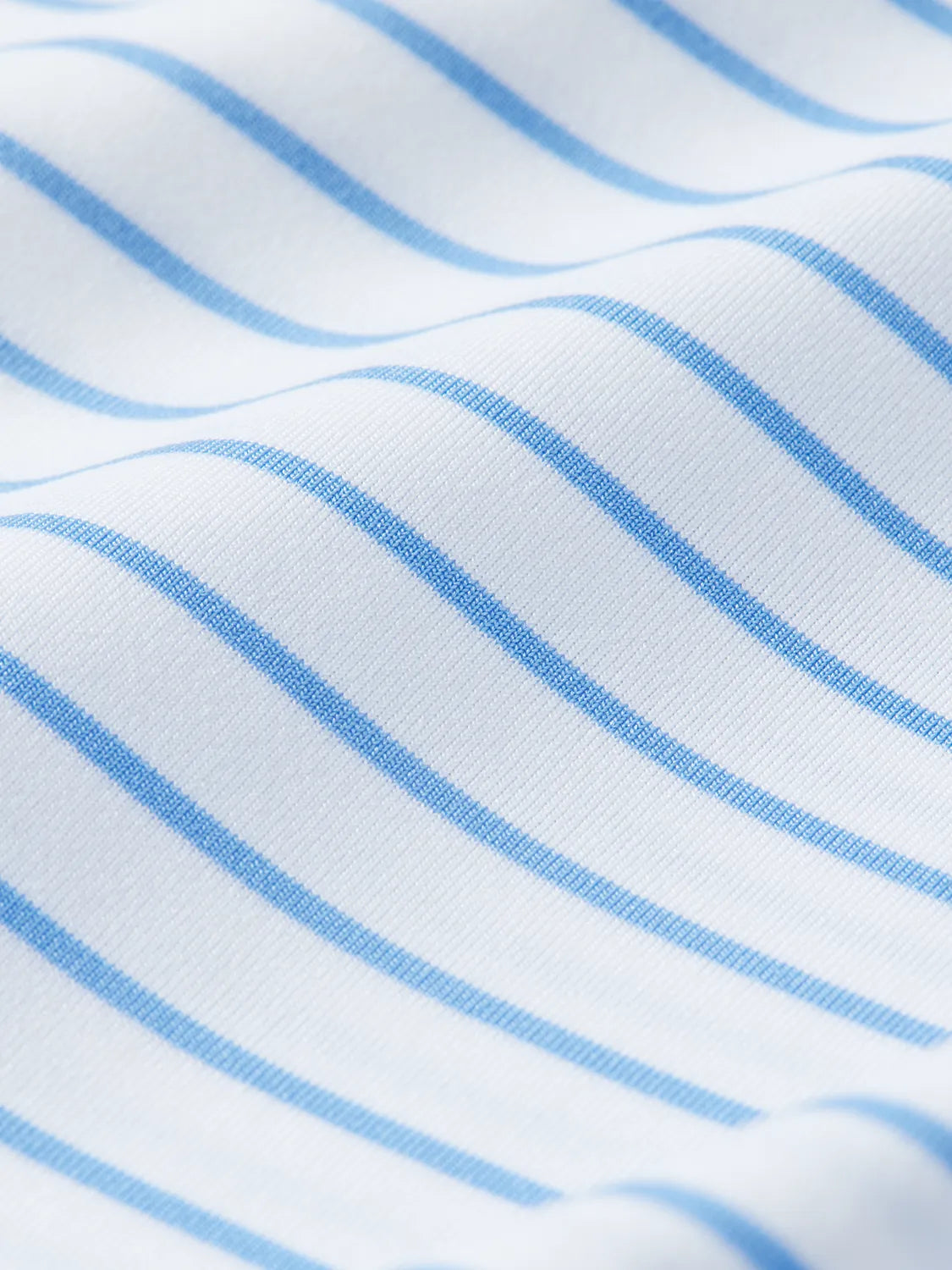 Compass Polo | Light Blue Stripe