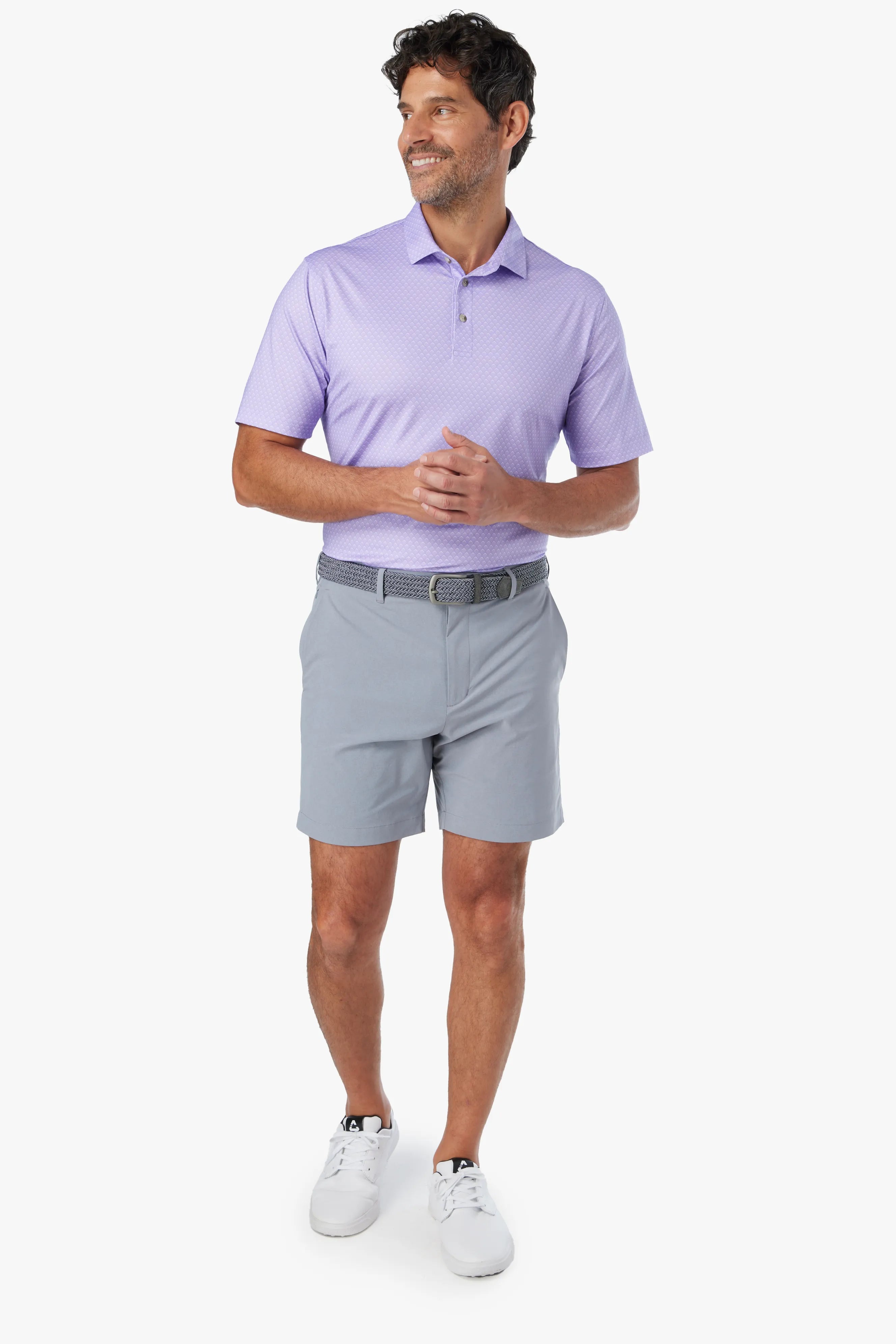 Compass Polo | Dusk Mini Waves