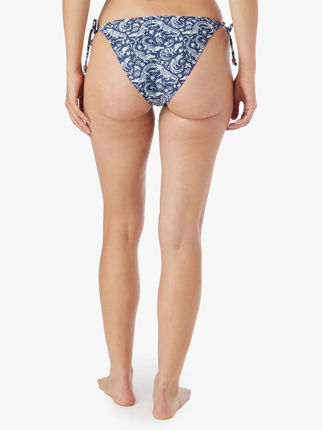 Castaway Bottom | Navy Crocodile