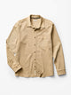Driftwood Denim Shirt | Khaki Overdye
