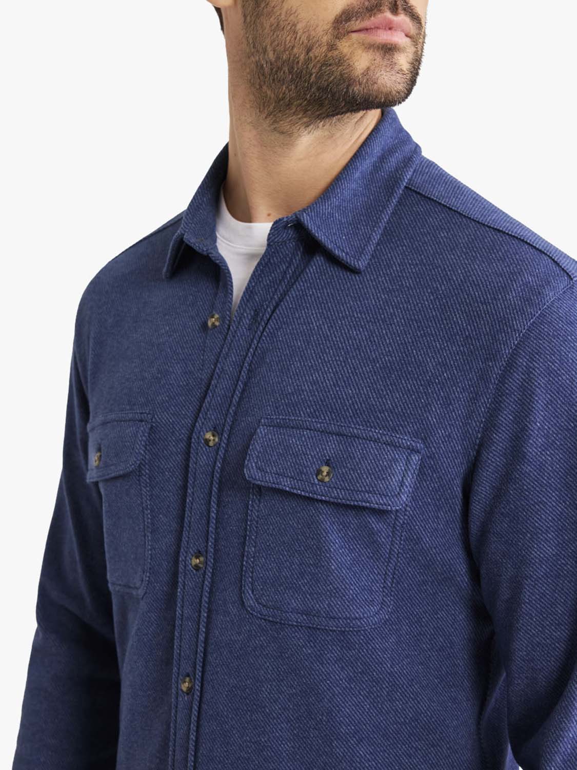 Dunewood Flannel | Navy Twill