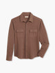 Dunewood Flannel Shirt | Espresso Twill