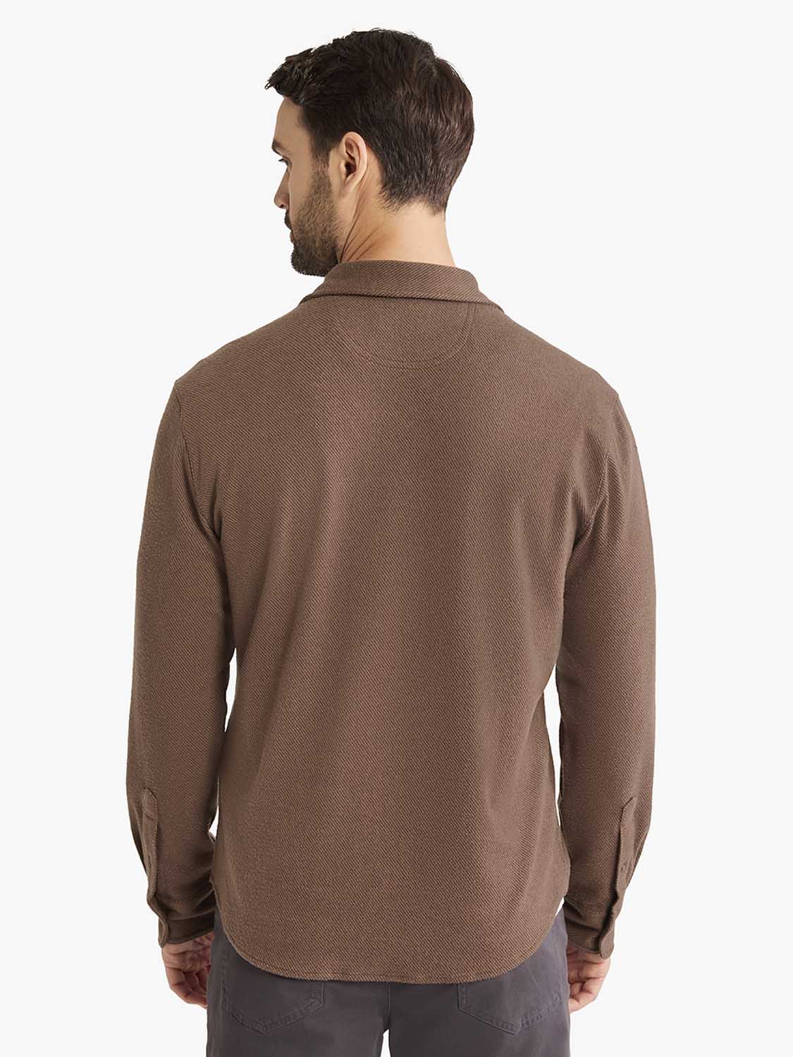 Dunewood Flannel Shirt | Espresso Twill