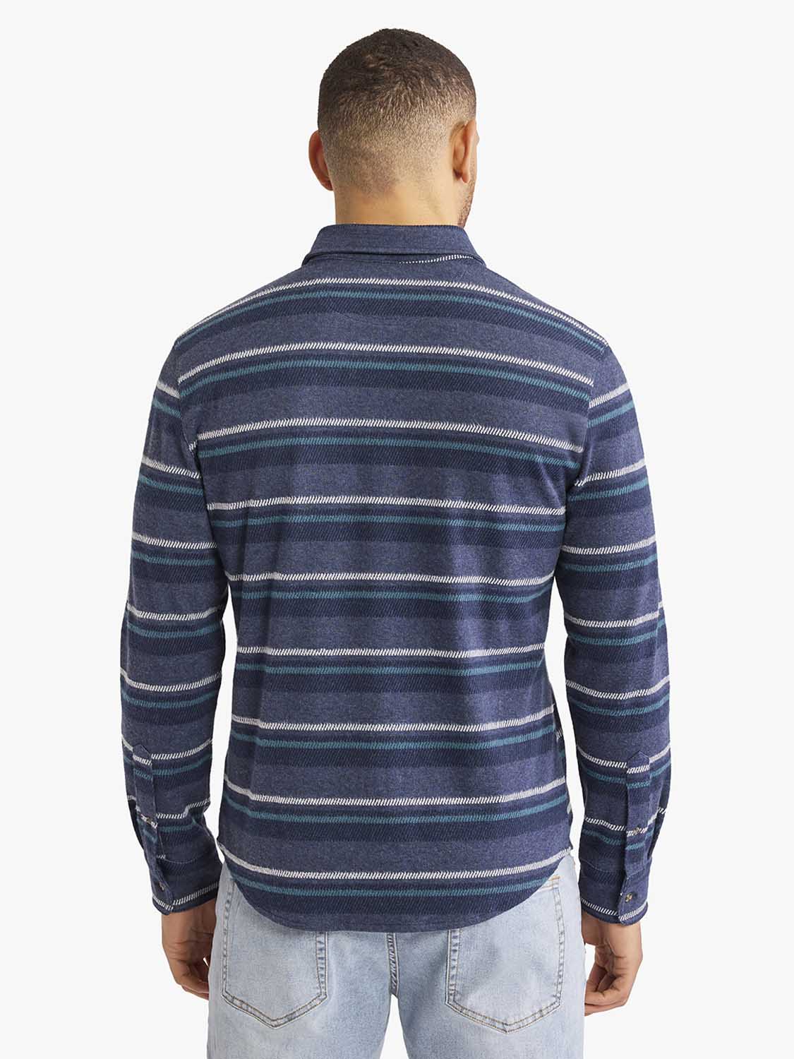 Dunewood Flannel Shirt | Ocean Blanket Stripe
