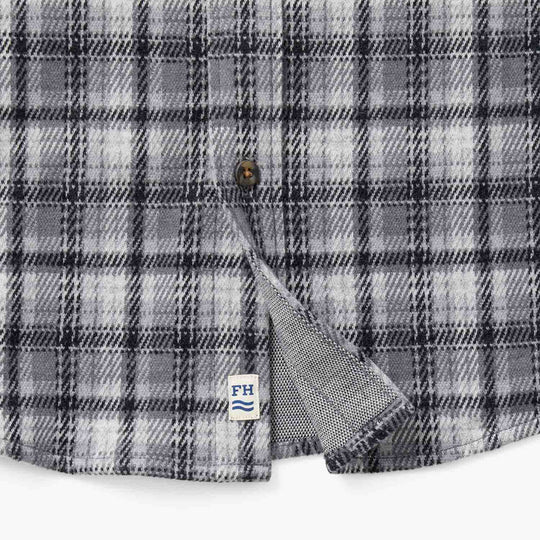 The Ultra-Stretch Dunewood Flannel - charcoal-plaid-dunewood-flannel