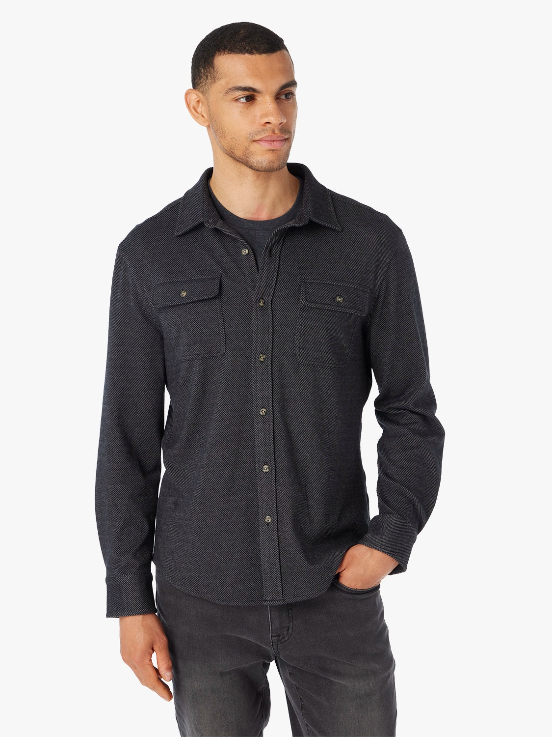 Dunewood Flannel | Black Twill