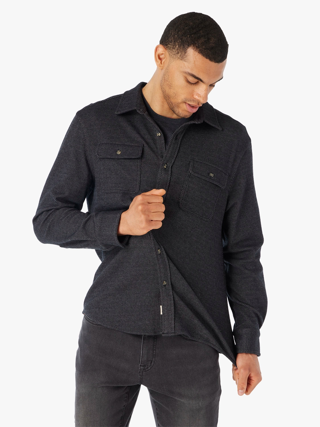Dunewood Flannel | Black Twill