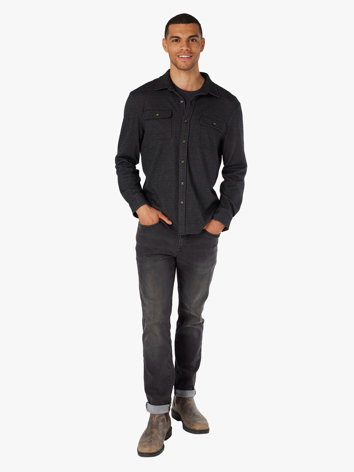 Dunewood Flannel | Black Twill