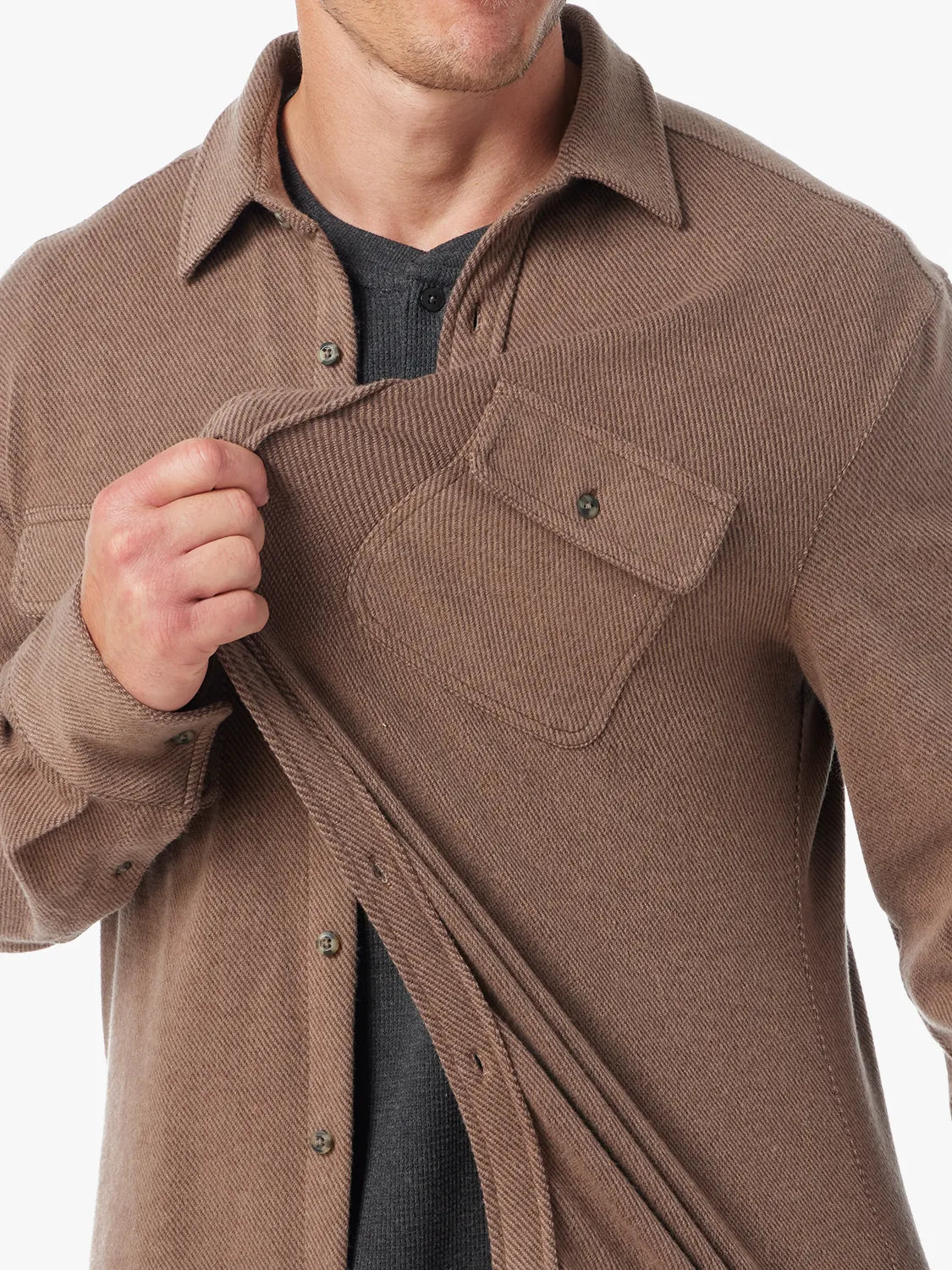 Dunewood Flannel | Oak Twill