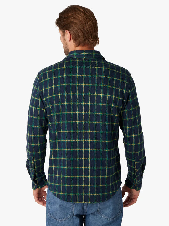The Ultra-Stretch Dunewood Flannel | Green Plaid