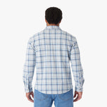 Thumbnail 6 of The Ultra-Stretch Dunewood Flannel - breezy-blue-plaid-dunewood-flannel