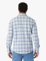 Thumbnail 3 of The Ultra-Stretch Dunewood Flannel | Breezy Blue Plaid