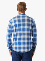 Thumbnail 3 of The Ultra-Stretch Dunewood Flannel | Wave Blue Plaid