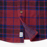 Thumbnail 8 of The Ultra-Stretch Dunewood Flannel - cobalt-wine-plaid-dunewood-flannel