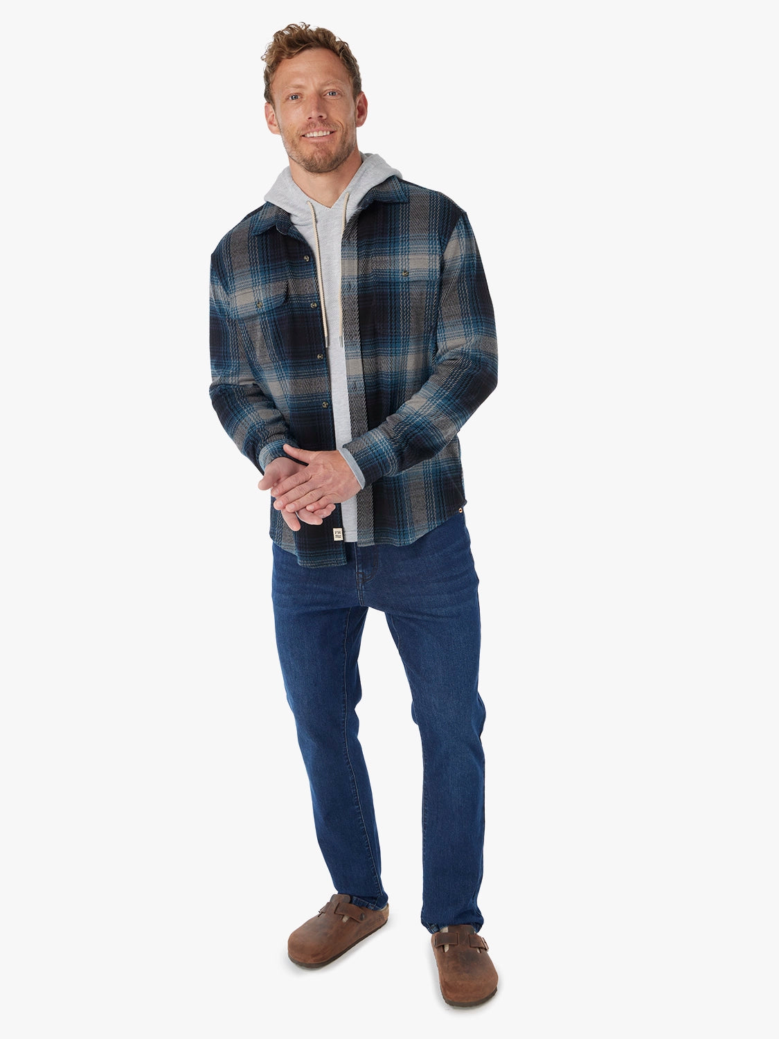 Dunewood Flannel | Wave Wash Plaid