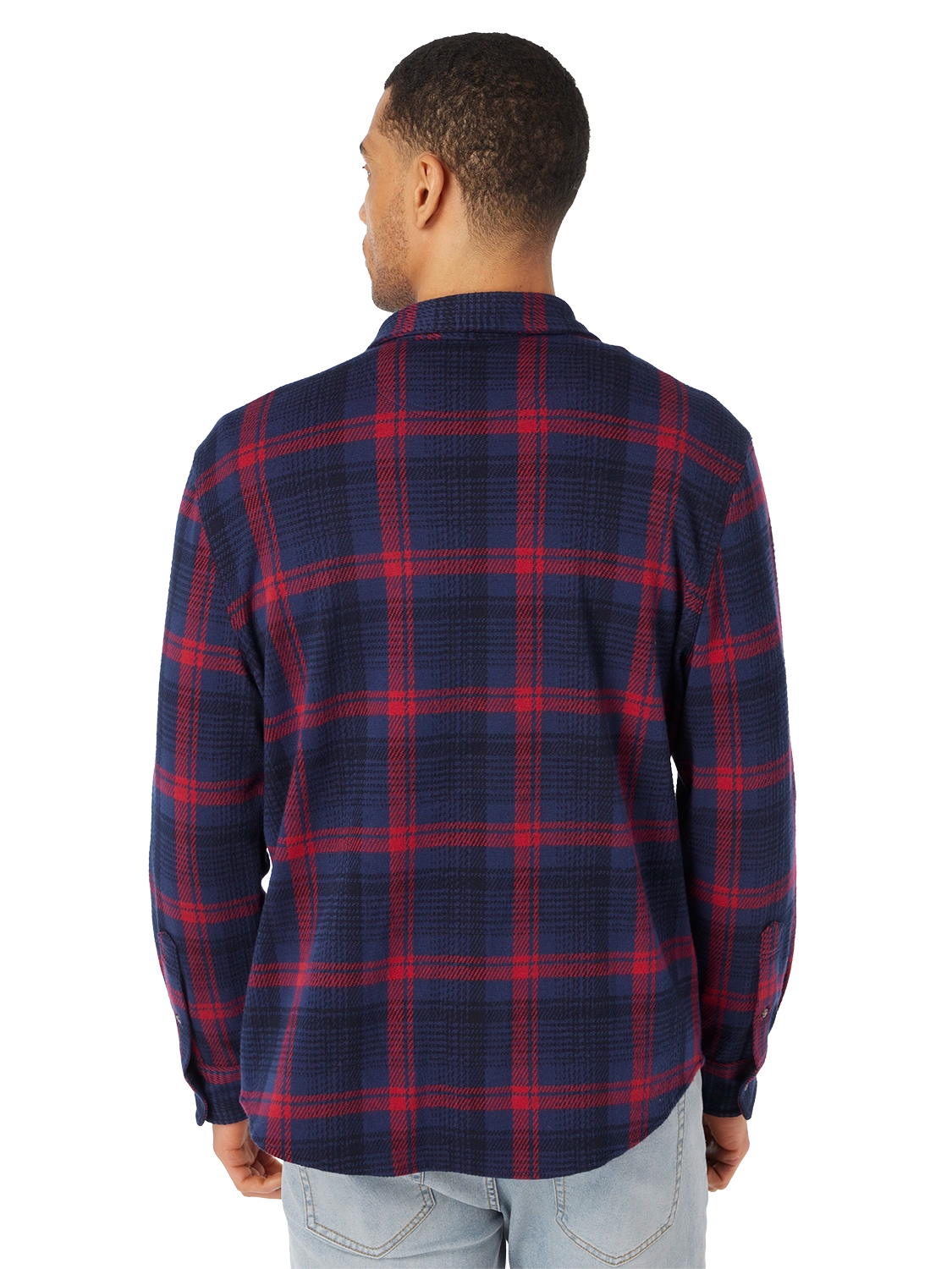 Dunewood Flannel | Red Blue Plaid