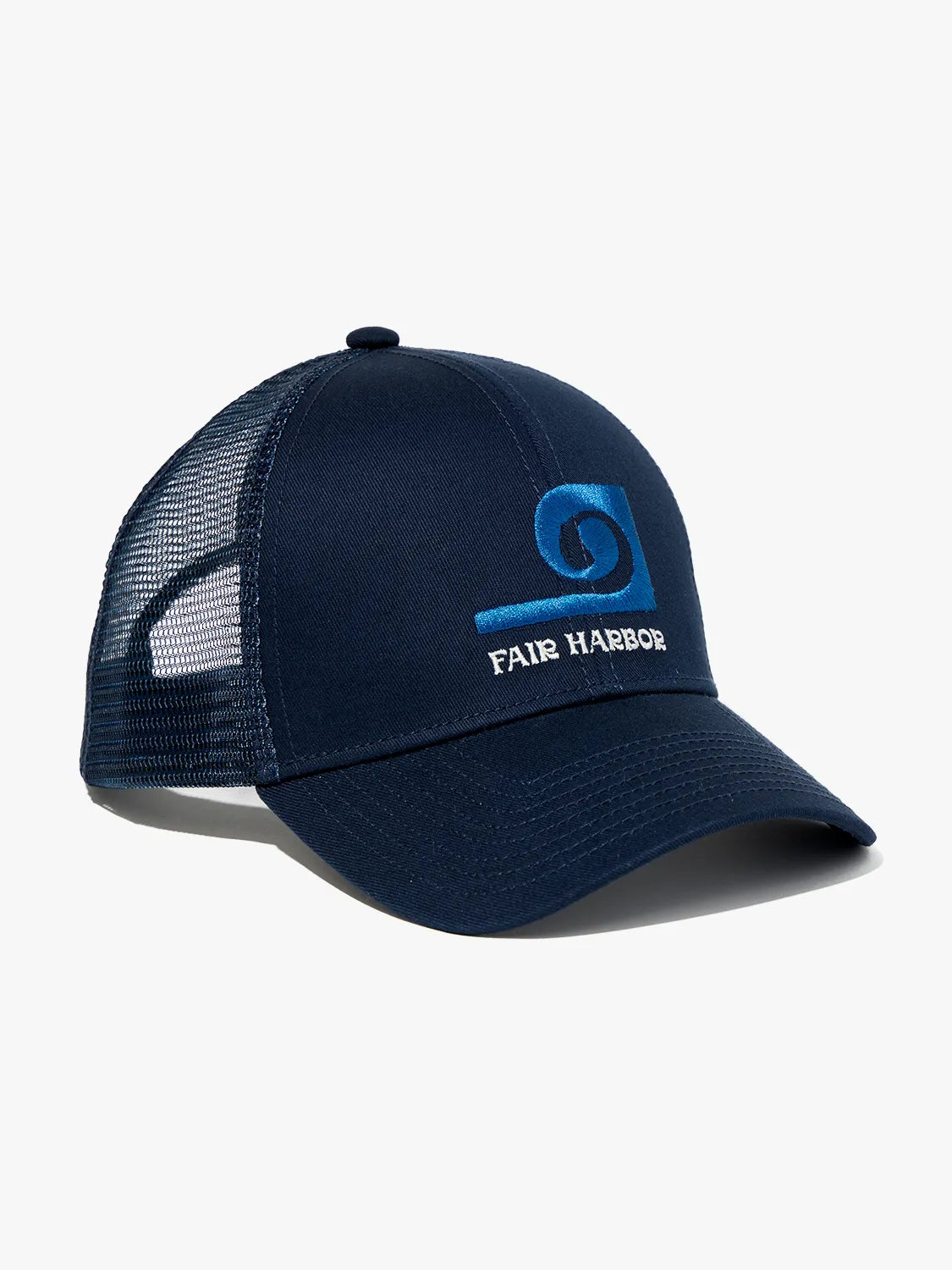 Maritime Trucker Hat | Navy Wave