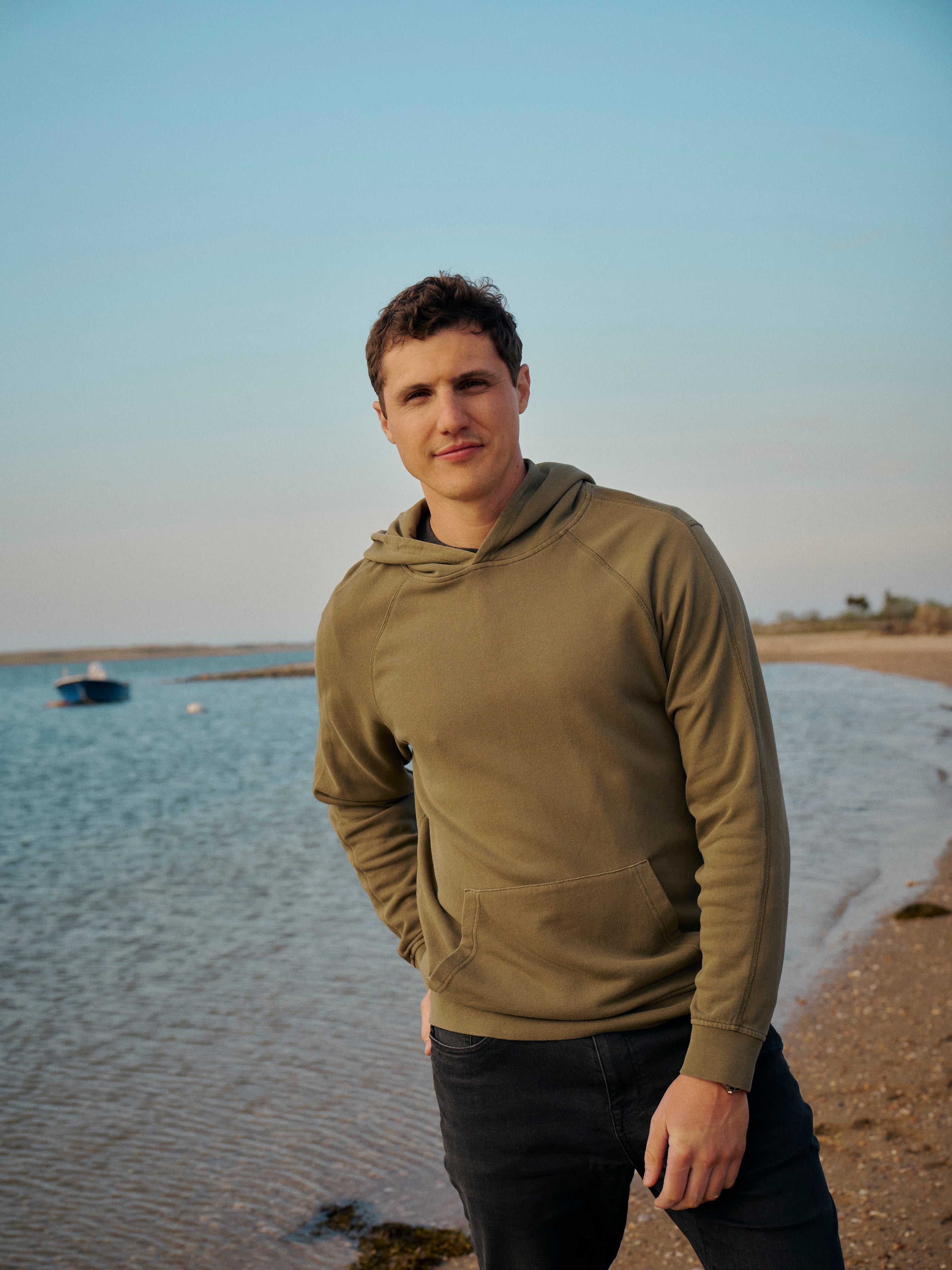 Saltaire Hoodie | Oak