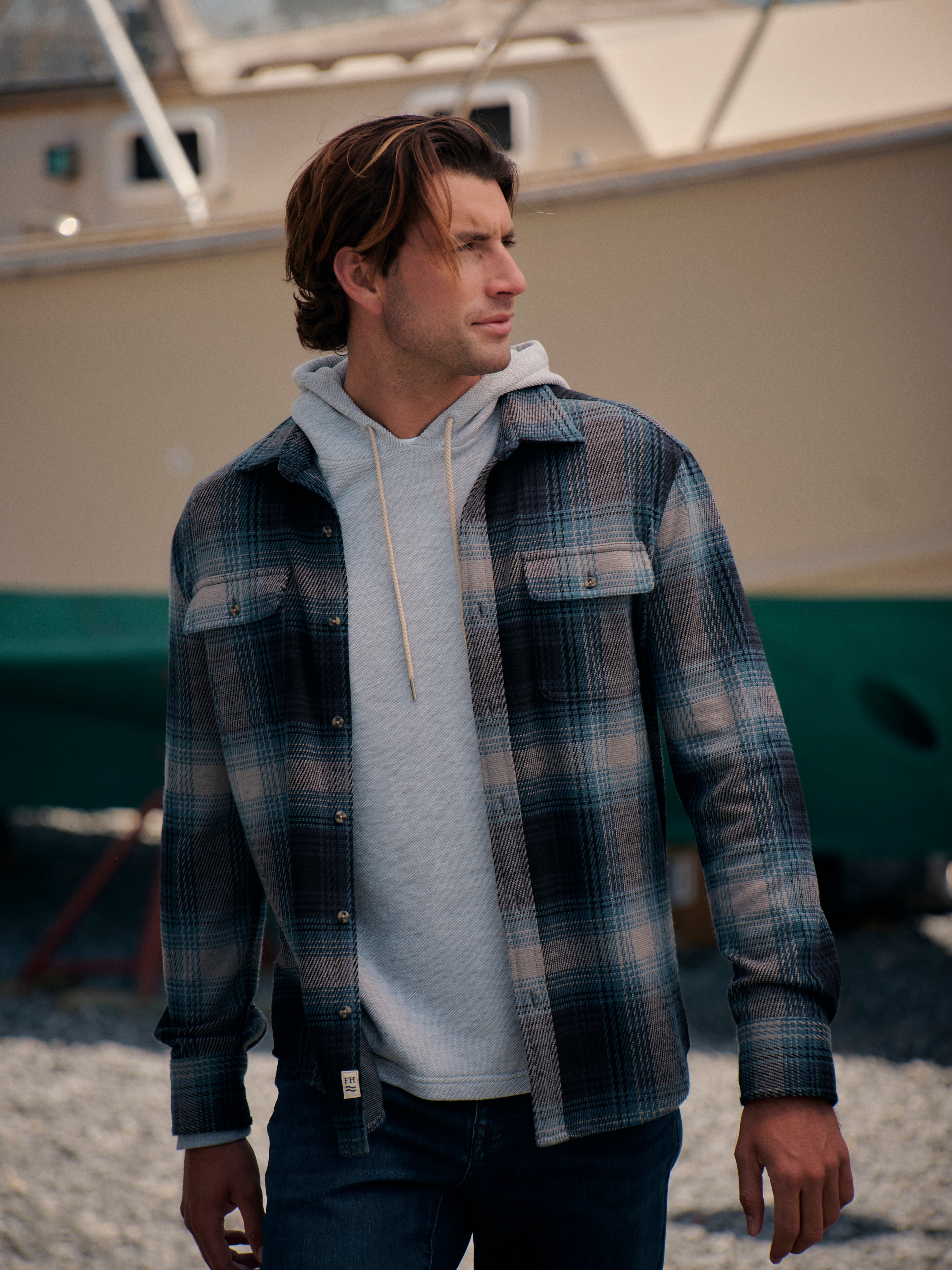 Tailwind Hoodie | Navy Twill