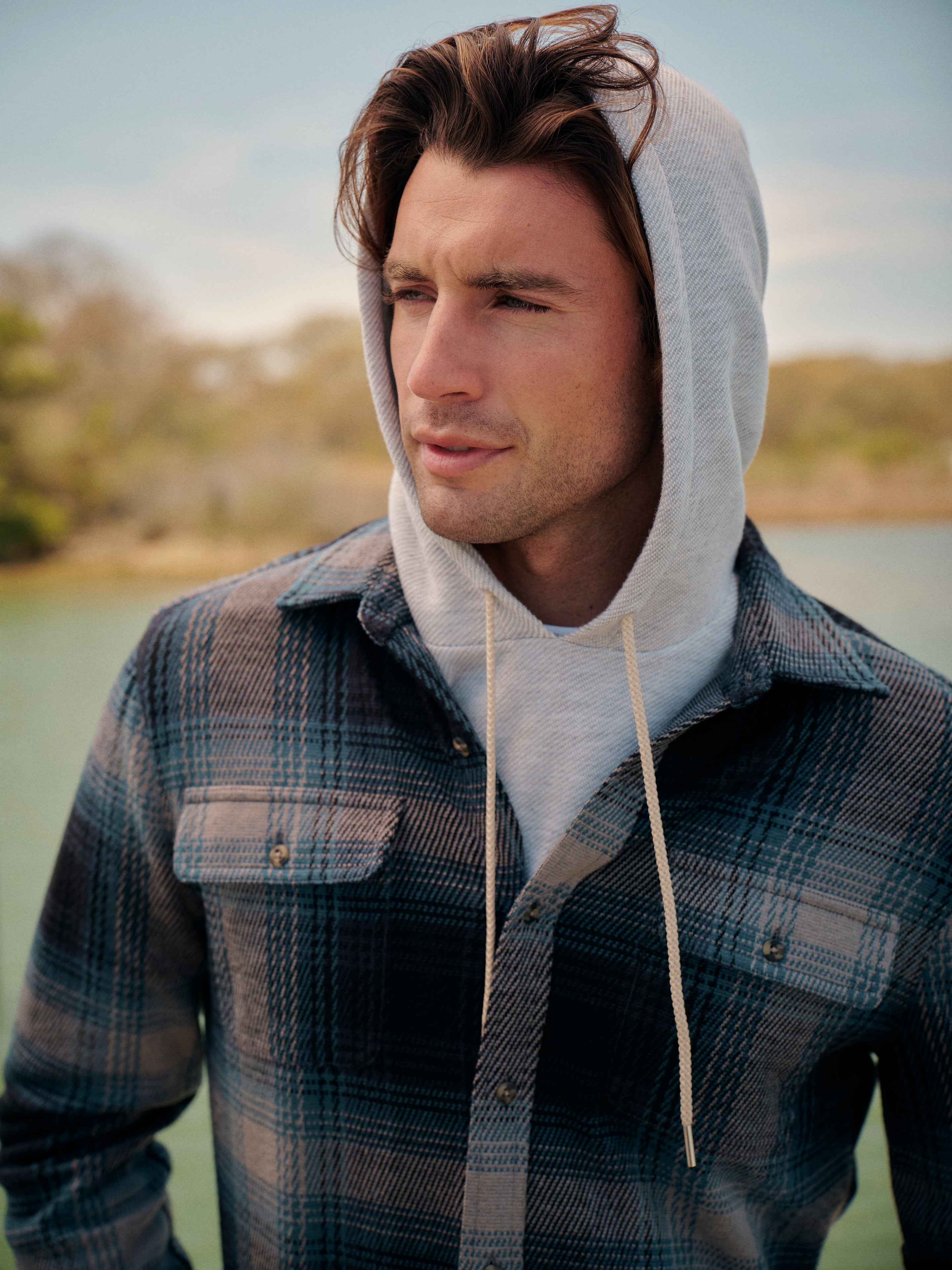 Dunewood Flannel | Wave Wash Plaid
