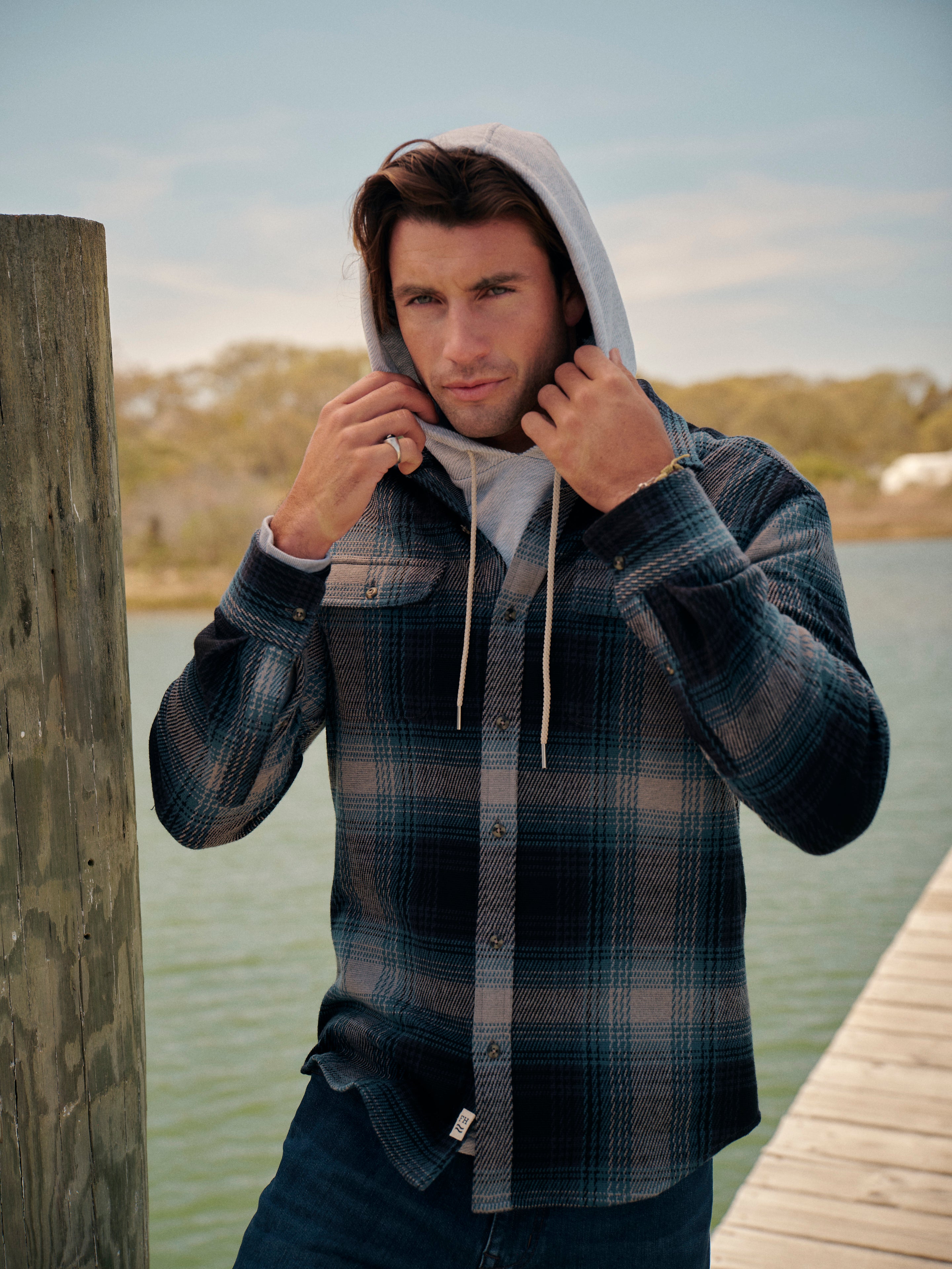 Tailwind Hoodie | Navy Twill