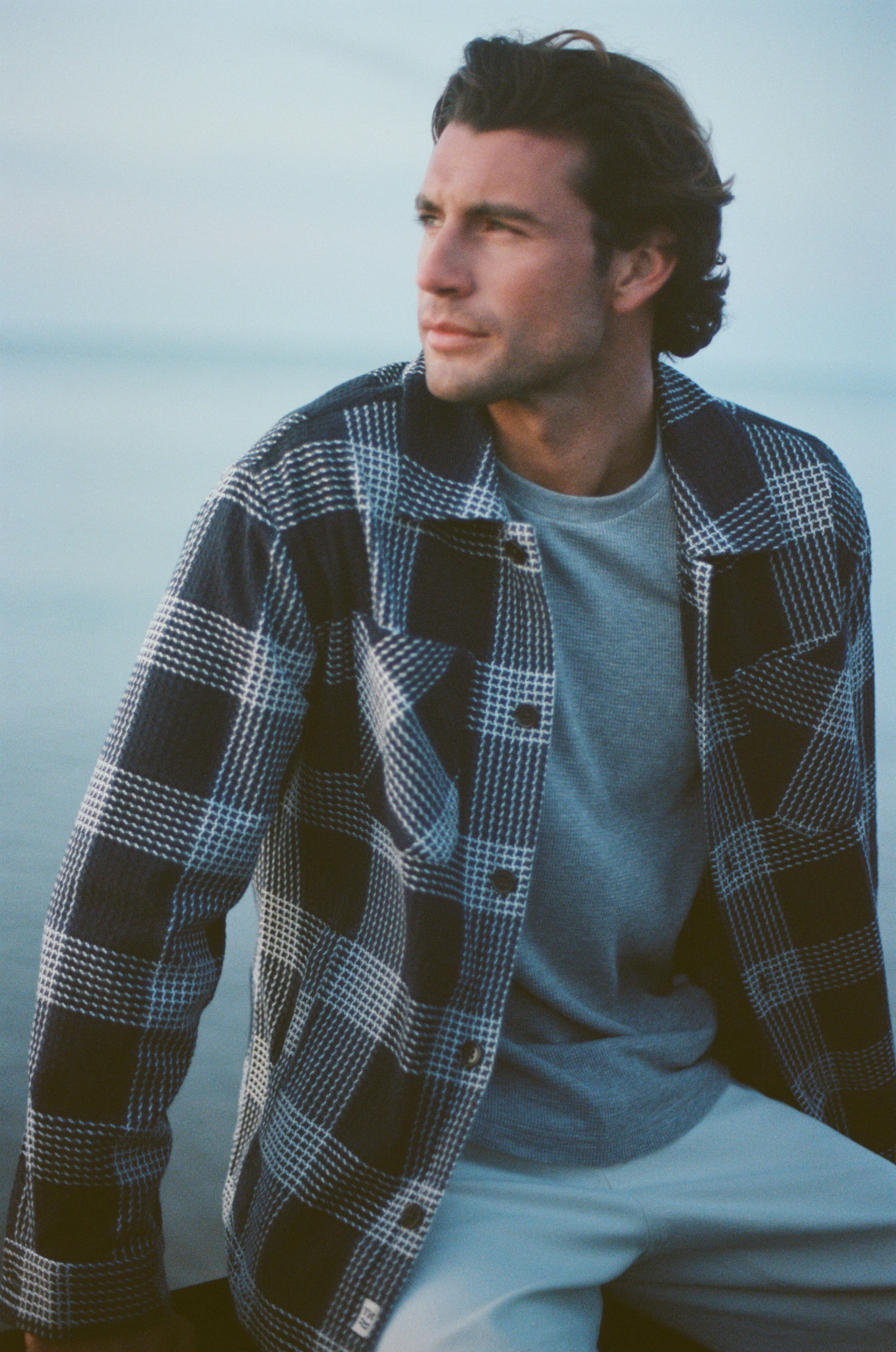 Riptide Shirt Jacket | Waffle Oak