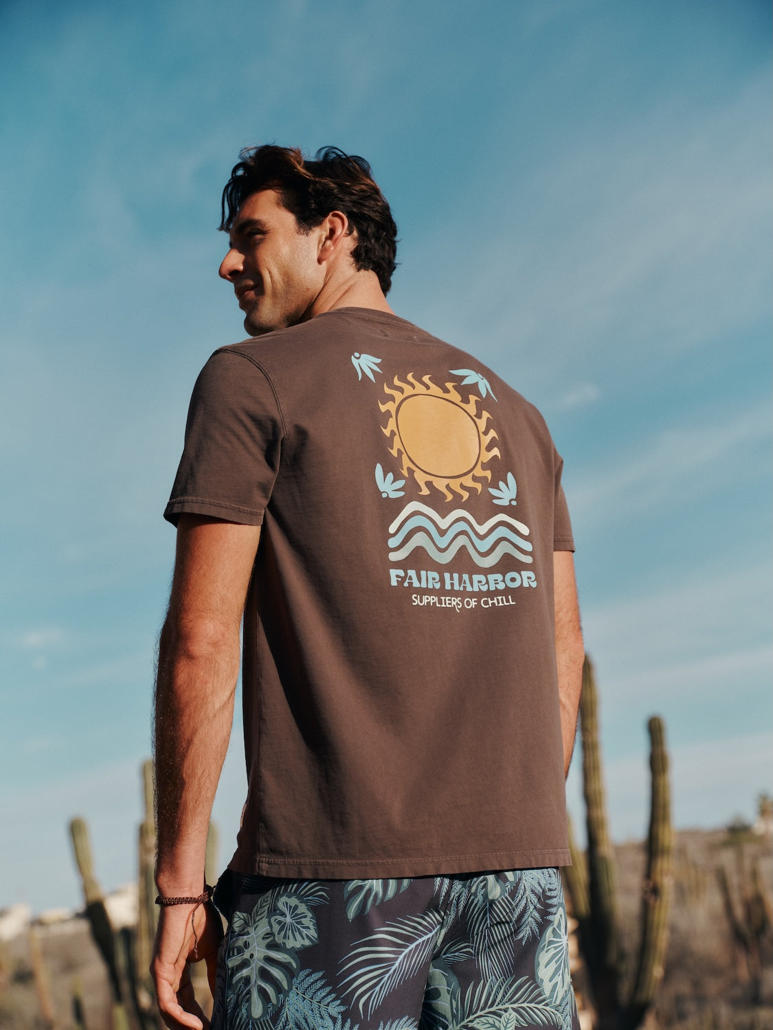 Saltaire Graphic Tee | Black Sunny Surf Supply