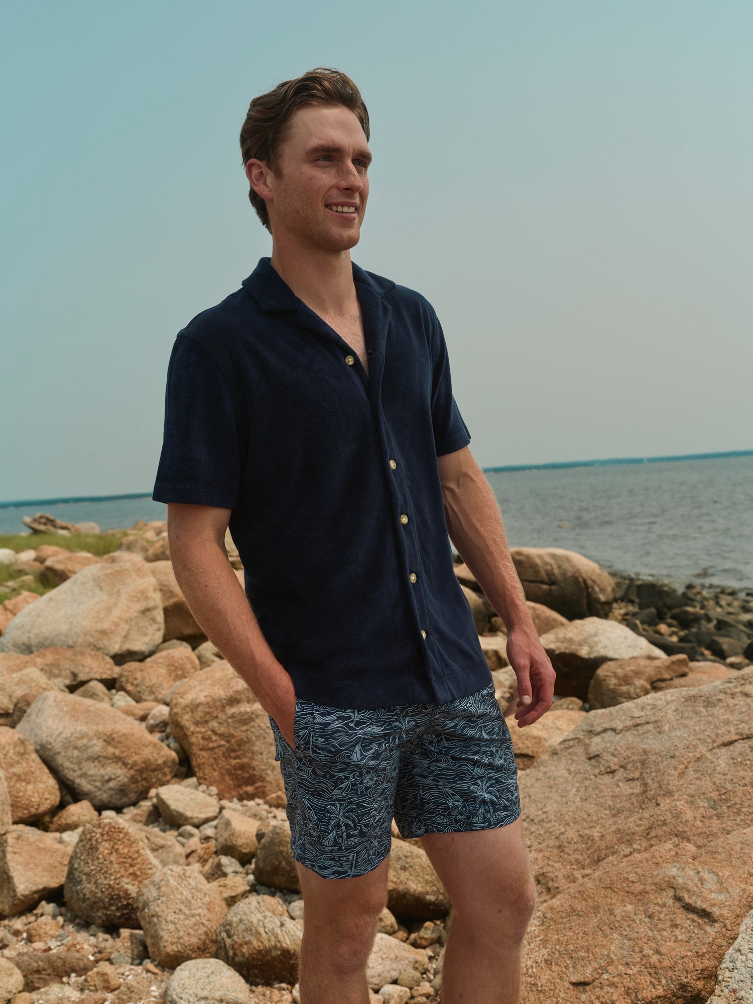 The Bayberry Trunk | Swim Suit With Liners | Fair Harbor