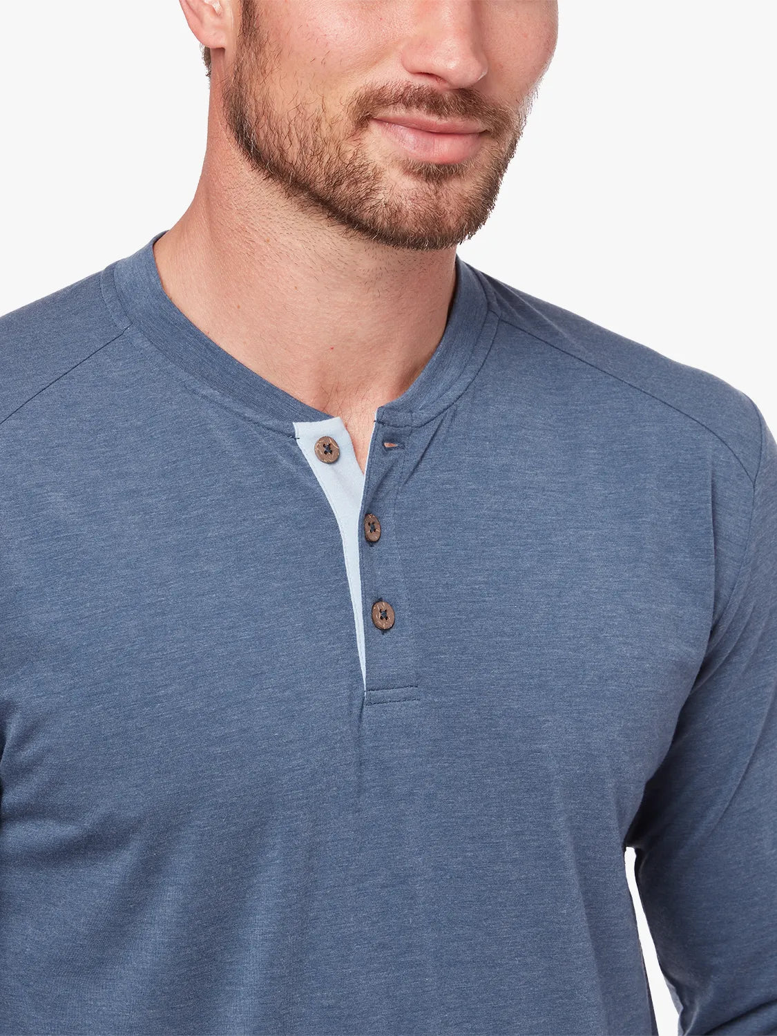 SeaBreeze Henley | Dark Denim
