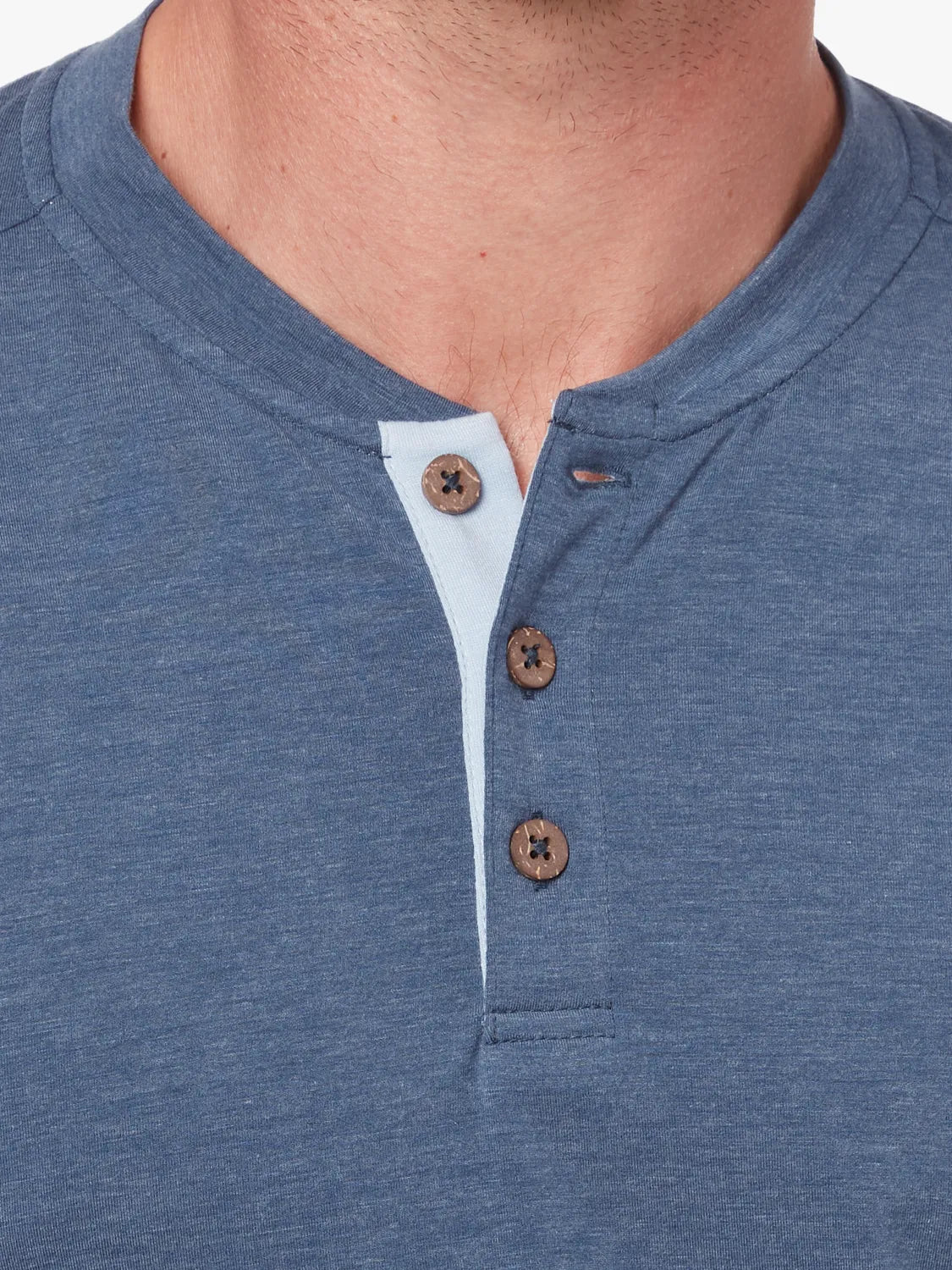 SeaBreeze Henley | Dark Denim