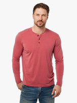Thumbnail 2 of The SeaBreeze Henley | Washed Red