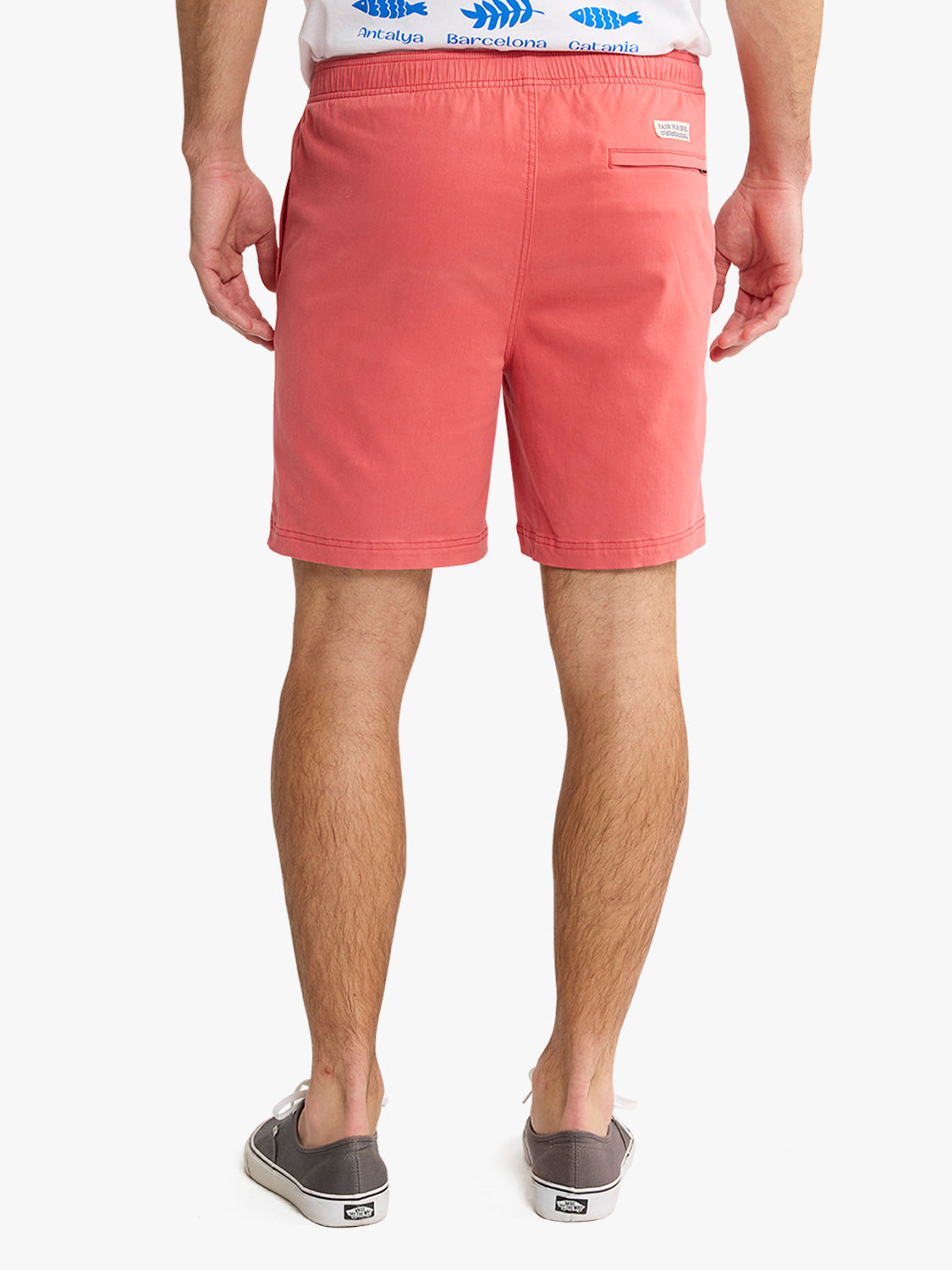 Horizon Pull On Short | Washed Red