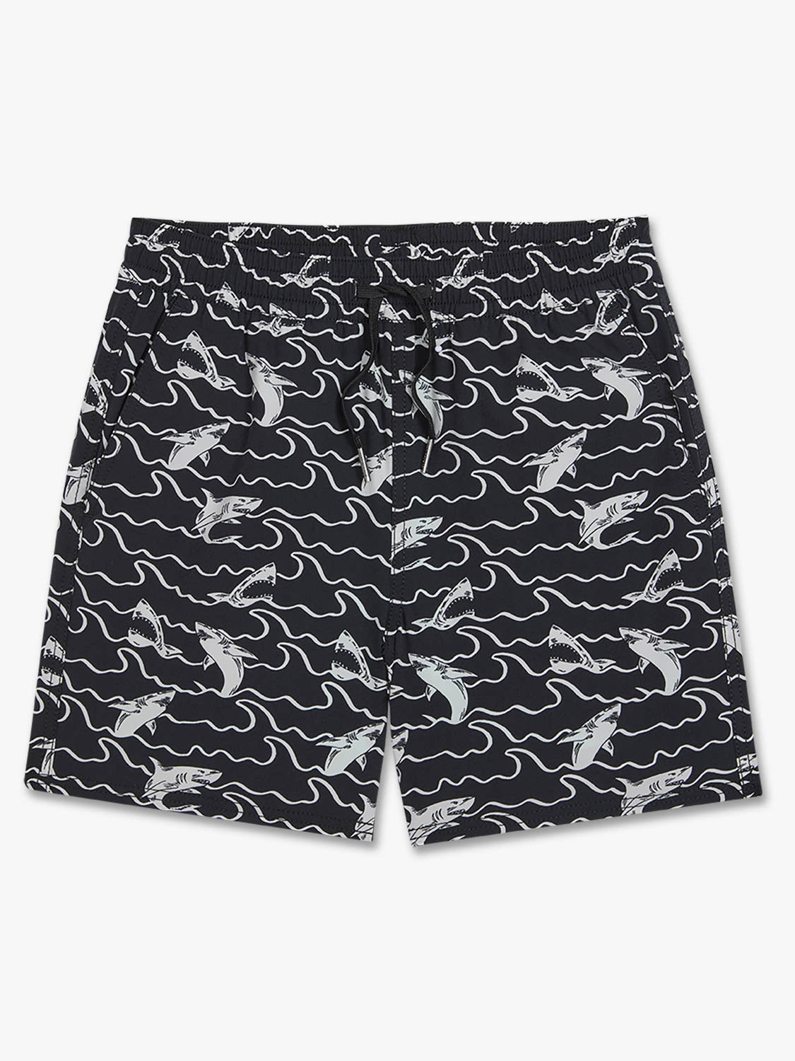 Kids Bungalow Trunk | Black Wave Shark